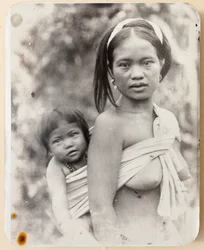 Madre e figlio Ifugao