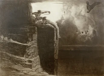 La liberazione di Prometeo (acquaforte)