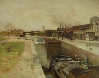 Chiusa sul canale di St. Denis