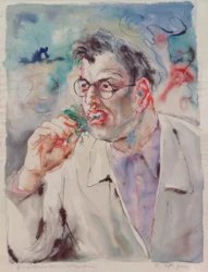"Grünfressender" (Autoritratto)
