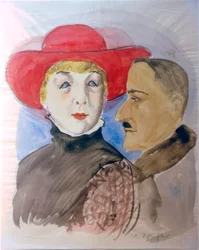 Coppia (Margot e il suo ragazzo)