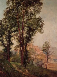 Vista dal Mönchsberg su Salisburgo