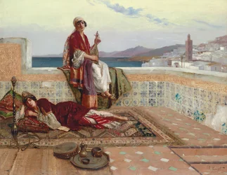 Sulla terrazza, Tangeri