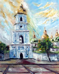 Kyiv Ucraina dalla cupola d