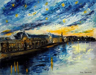Notte stellata su Parigi Museo d