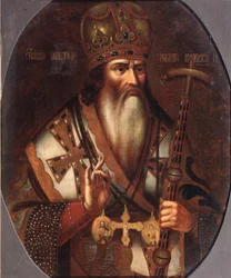 Ritratto di Joachim, Patriarca di Mosca 1674-1690