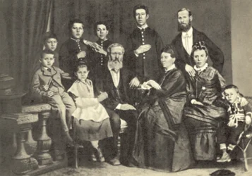 Anton Chekhov e la sua famiglia, Taganrog, Russia