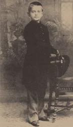 Lev Trotsky a 9 anni, 1888