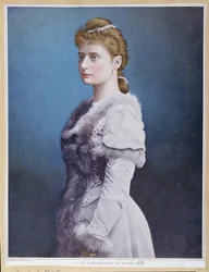 Ritratto della zarina Alexandra Feodorovna (1872-1918) c.1898