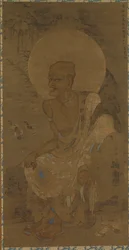 Arhat Nakula, uno di un set di sedici, metà del XIV secolo