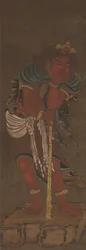 Attendente di Fudo Myoo, XIV secolo