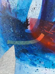 Splash blu dinamico