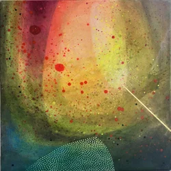 Vortice cosmico dai colori vivaci