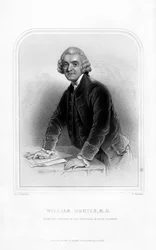 Dr William Hunter, anatomista e ostetrico scozzese, 1870