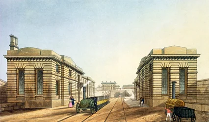 Stazione di Edge Hill, fine del tunnel, da 