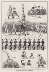 Assalto alle armi della London Rifle Brigade (incisione)