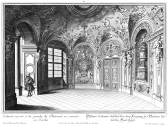 Gabinetto aperto nella torre nord-ovest