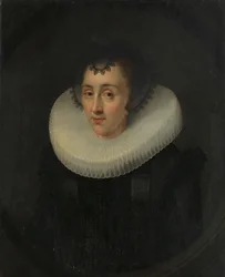 Ritratto di Ortensia del Prado, 1625 circa (olio su tavola)