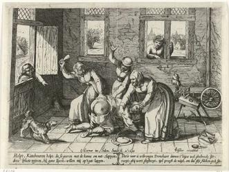 Uomo picchiato da tre donne