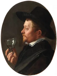 Ritratto di Uomo con un Roemer