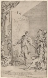 Alessandro nello studio di Apelle