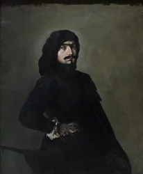 Autoritratto come Pascariello, c.1645-49