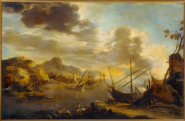 Il Golfo di Salerno (olio su tela)