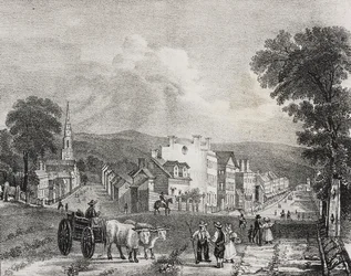 Veduta di Utica, Stati Uniti d