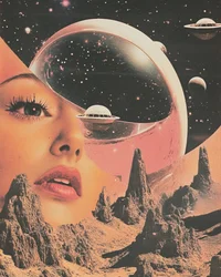 Sogno del deserto cosmico