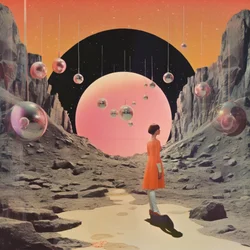 Viaggiatore nel deserto cosmico