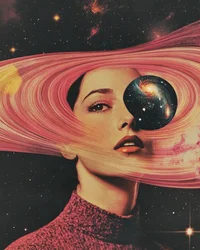 Lo sguardo della donna cosmica