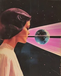 Cosmic Woman - Pink Vision