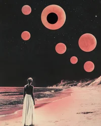Pink Beach: Sogno cosmico