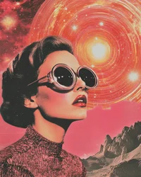 Glamour spaziale retrò