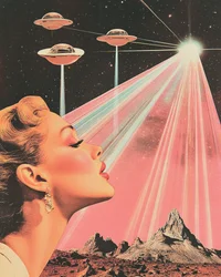 Glamour spaziale retrò