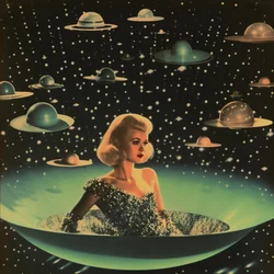 Glamour spaziale retrò