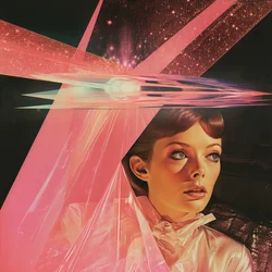 Lo sguardo cosmico di una donna