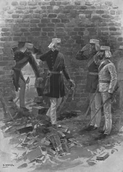 La rivolta indiana, 1857-58:...dopo il soccorso di Lucknow...1857, 1901