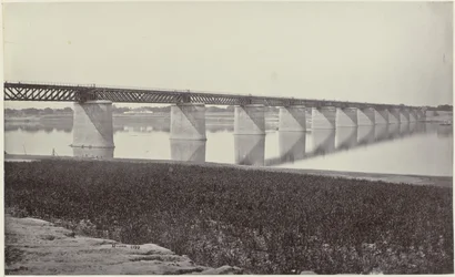 Ponte ferroviario sullo Yamuna ad Allahabad