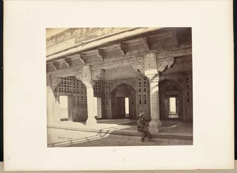 Agra; il forte, l