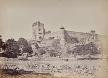 Forte di Fatehpur Sikri presso Agra. La residenza dell