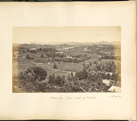 Ootacamund; vista generale verso est dall