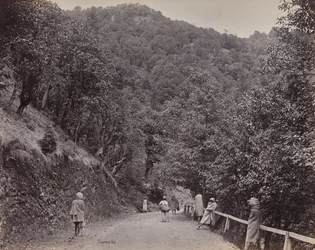 Shimla. Il Mall o la strada principale