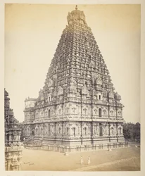 La grande Pagoda, Tanjore, dalle mura