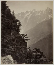 Senza titolo [collina e montagne], c. 1865