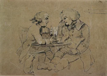 D. 756 "Bellezze pittoresche di Boswell" di Samuel Collings (fl.1780-90)