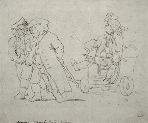 Bellezze pittoresche di Boswell" di Samuel Collings (1780-90 ca.)