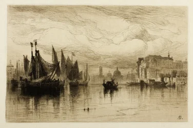 Una giornata nuvolosa a Venezia