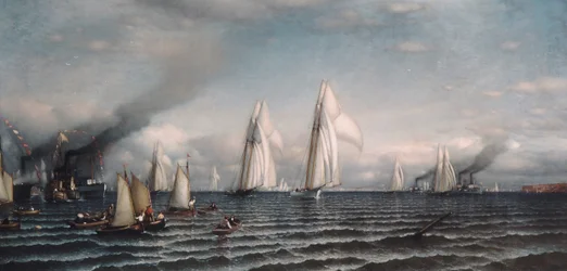 Arrivo della prima regata internazionale per l