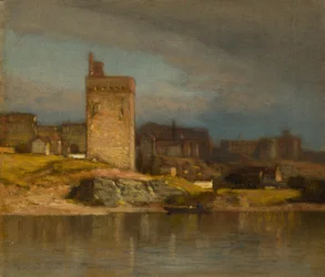 Vecchia torre ad Avignone